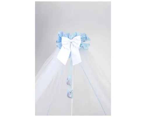 Дитячий постільний набір Верес Балдахін Summer Bunny blue (158.2.01)