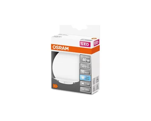 Лампочка Osram LED STAR, 4.9W, 470Lm, 4000K, GX53 (4058075433465)