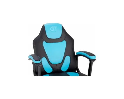 Крісло ігрове GT Racer X-1414 Black/Light Blue