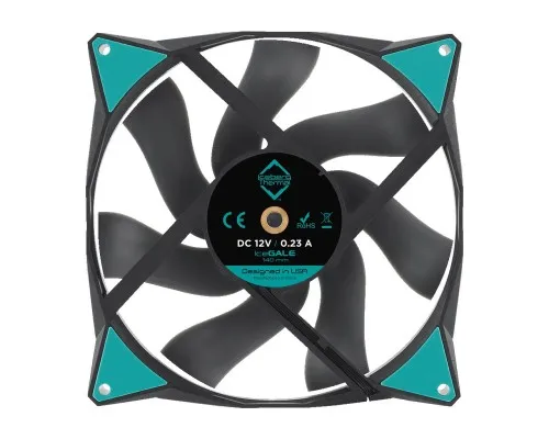 Кулер до корпусу Iceberg Group IceGALE 140mm Gray (ICEGALE14-B0A)