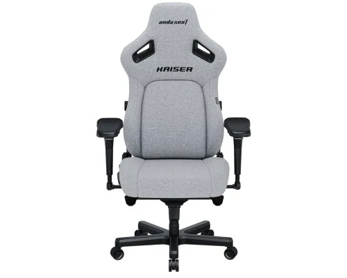 Крісло ігрове Anda Seat Kaiser 4 Fabric Size L Grey (AD12YDDC-L-20-G-CF)