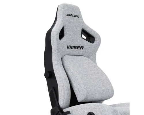 Крісло ігрове Anda Seat Kaiser 4 Fabric Size L Grey (AD12YDDC-L-20-G-CF)