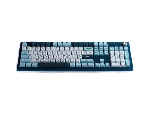 Клавіатура MONTECH MK105FR Full size FR USB UA Gray (MK105FR)