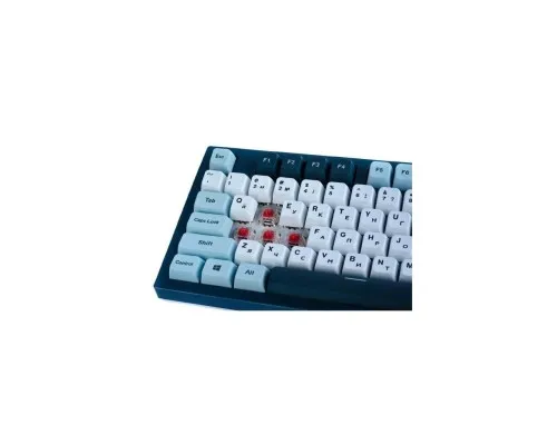 Клавіатура MONTECH MK105FR Full size FR USB UA Gray (MK105FR)