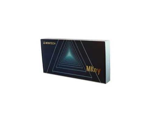Клавіатура MONTECH MK105FR Full size FR USB UA Gray (MK105FR)