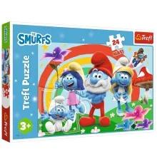 Пазл Trefl Maxi The Smurfs День смурфа 24 елемента (5900511143744)