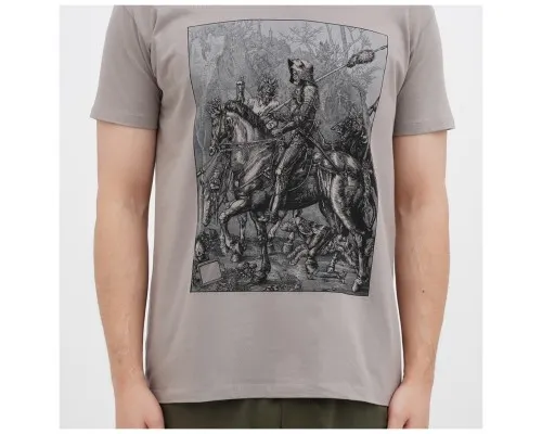 Футболка Sol's Imperial Knight Death and the Devil світло-сірий S (11500380/394S)