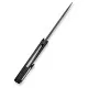 Ніж Weknife Sine Wave, Black Titanium, Darkwash (WE23069B-1)