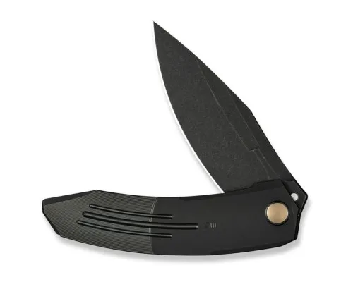 Ніж Weknife Sine Wave, Black Titanium, Darkwash (WE23069B-1)