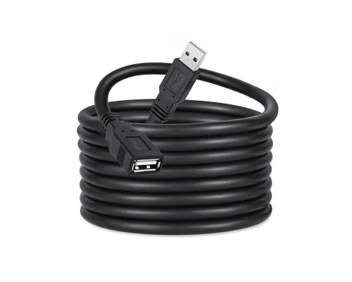 Дата кабель USB 2.0 AM/AF 1.8m black ColorWay (CW-CBUF076-BK)