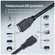 Дата кабель USB 2.0 AM/AF 1.8m black ColorWay (CW-CBUF076-BK)