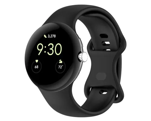 Ремінець до смарт-годинника Armorstandart Google Pixel Watch 3 45 mm Black (ARM84019)
