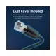 Патч-корд 1м, S/FTP cat 8 RJ-45 black Vention (IKKBF)