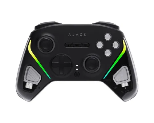 Геймпад Ajazz GP100S 2.4G/BT/USB Switch/PC/iOS/Android RGB Black (GP100S-B)