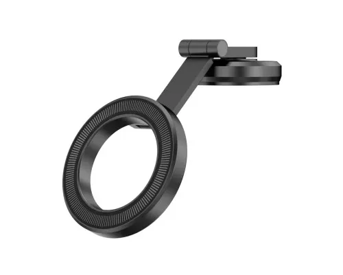 Універсальний автотримач Canyon Magnetic phone holder OnGrip 10 aluminum Black (CNS-CCHM10)