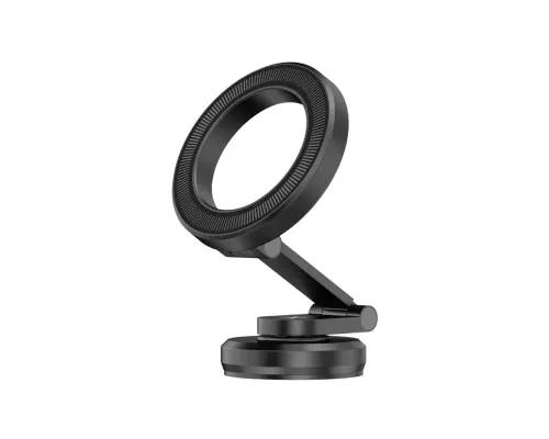 Універсальний автотримач Canyon Magnetic phone holder OnGrip 10 aluminum Black (CNS-CCHM10)