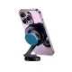 Універсальний автотримач Canyon Magnetic phone holder OnGrip 10 aluminum Black (CNS-CCHM10)