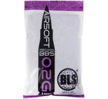 Страйкбольні кульки BLS Precision Purple 6 мм 0,2 г 1 кг (1928.00.02)
