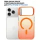 Чохол до мобільного телефона BeCover FIBRA Shock-Proof MagSafe Apple iPhone 17 Pro Max Orange (715473)