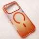 Чохол до мобільного телефона BeCover FIBRA Shock-Proof MagSafe Apple iPhone 17 Pro Max Orange (715473)