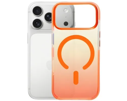 Чохол до мобільного телефона BeCover FIBRA Shock-Proof MagSafe Apple iPhone 17 Pro Max Orange (715473)
