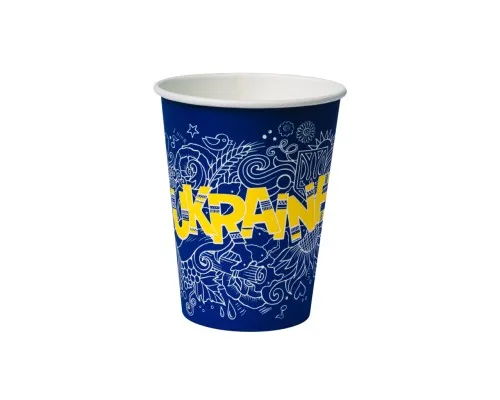 Стакани одноразові Україна PATRIOT паперові 175 мл 50 шт (CUP175PAT)