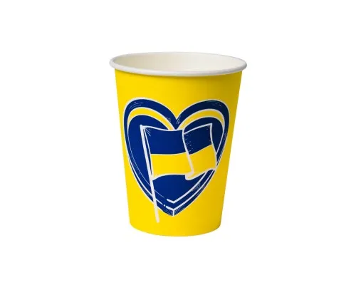 Стакани одноразові Україна PATRIOT паперові 175 мл 50 шт (CUP175PAT)