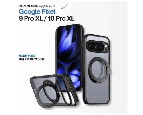 Чохол до мобільного телефона BeCover Aura Fold Google Pixel 9 Pro XL / 10 Pro XL Black (715669)