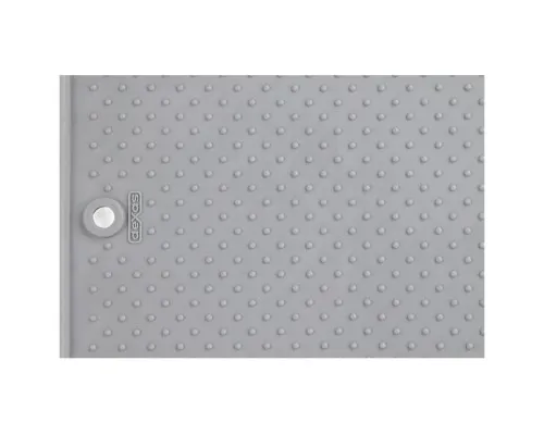 Килимок під миски Dexas Pet Bowl Grippmat Large антиковзкий 43х57 см світло-сірий (0084297308858)