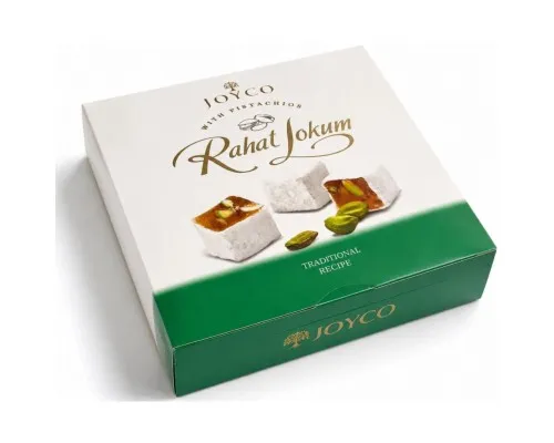 Цукерка JOYCO Рахат-лукум з фісташками 250 г (4850001396635)