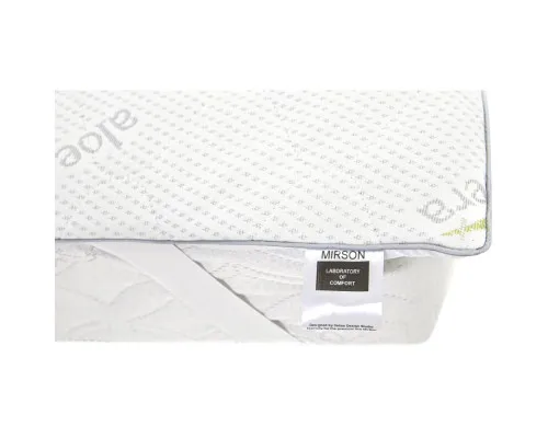 Наматрацник MirSon №1000 Alberto Eco Aloe Vera 180х190 см (2200001491502)