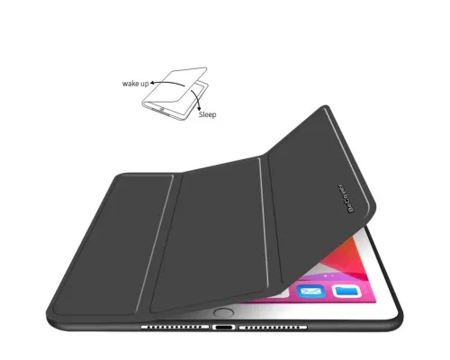 Чохол до планшета BeCover Tri Fold Soft TPU Silicone Apple iPad 10.9" 2022 Black (708518)