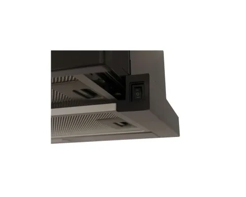 Витяжка кухонна Ventolux GARDA 60 BK (700) LED 2S