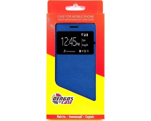 Чохол до мобільного телефона Dengos Samsung Galaxy A03 Core (blue) (DG-SL-BK-312)