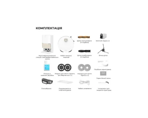 Пилосос Dreame Bot L50 Pro Ultra White (RLL84CE)