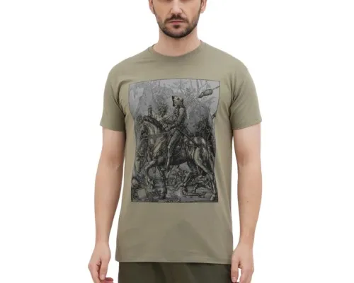 Футболка Sol's Imperial Knight Death and the Devil хакі S (11500268/394S)