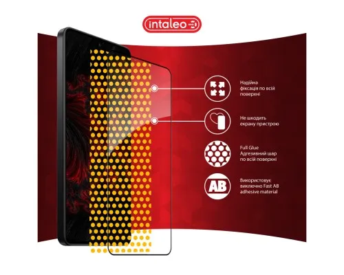 Скло захисне Intaleo Full Glue Xiaomi Poco X7 Pro Black (1283126607882)