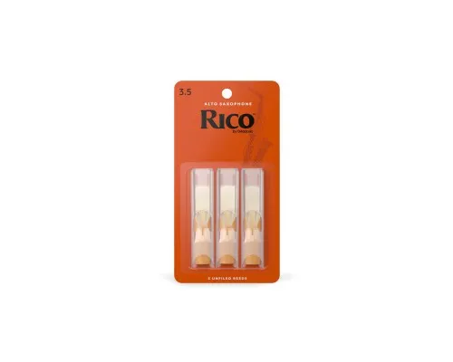 Тростина для саксофона D'Addario Rico - Alto Sax #3.5 - 3-Pack (RJA0335)
