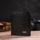Гаманець Canpellini З натуральної шкіри Чорний (21745)