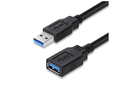 Дата кабель USB 3.0 AM/AF 1.8m black ColorWay (CW-CBUF075-BK)