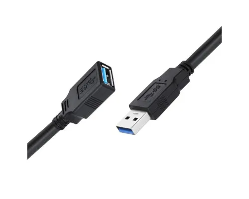 Дата кабель USB 3.0 AM/AF 1.8m black ColorWay (CW-CBUF075-BK)