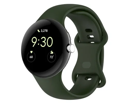 Ремінець до смарт-годинника Armorstandart Google Pixel Watch 3 45 mm Field Green (ARM84020)