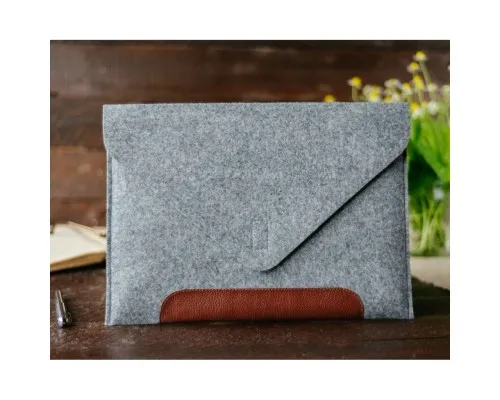 Чохол до ноутбука Gmakin 13" GM10 Grey/Brown для MacBook Pro 13 (GM10-13New)