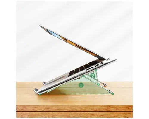 Підставка до ноутбука Ugreen LP451 Foldable Holder for Laptop Silver (40289)