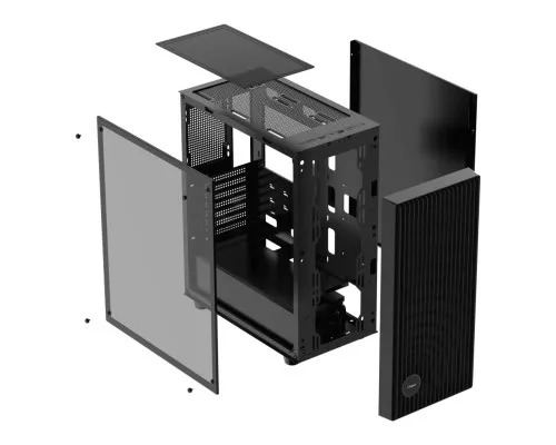 Корпус для ПК OCYPUS GAMMA C70 BK ARGB (GAMMA-C70-BKG400XX-GL)