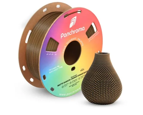 Пластик для 3D-принтера Polymaker PLA PANCHROMA DUAL MATTE 1,75mm 1kg SHADOW ORANGE (CA04050)