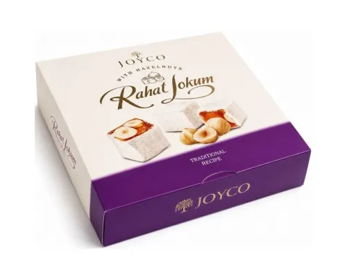 Цукерка JOYCO Рахат-лукум з фундуком 250 г (4850001396628)
