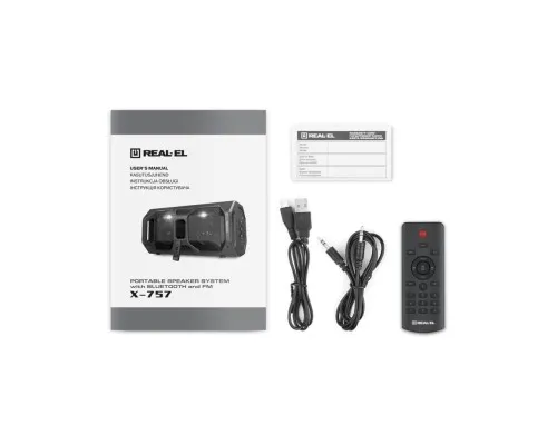 Акустична система REAL-EL X-757 Black (EL121600007)