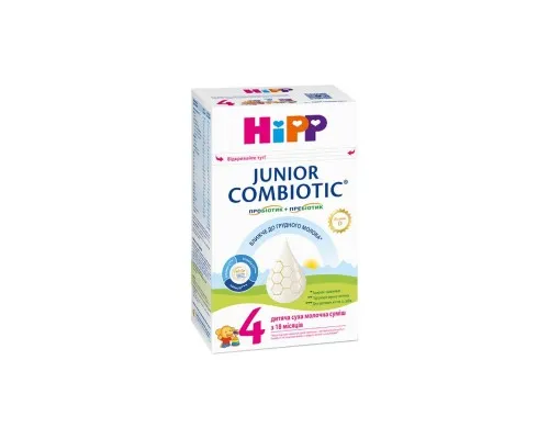 Дитяча суміш HiPP молочна Combiotic 4 Junior +18 міс. 500 г (9062300138518)