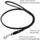 Повідець для собак WAUDOG Soft круглий XS d8 Д 183 см чорний (21801)